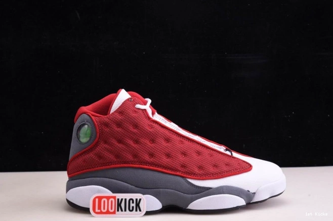 1st Kicks Retro Red Air Grey 13 Flint Gym Jordan 414571-600 0629